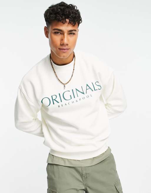 Jack and jones discount crew neck sweatshirt