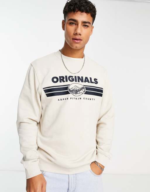 Jack and jones originals on sale sweatshirt