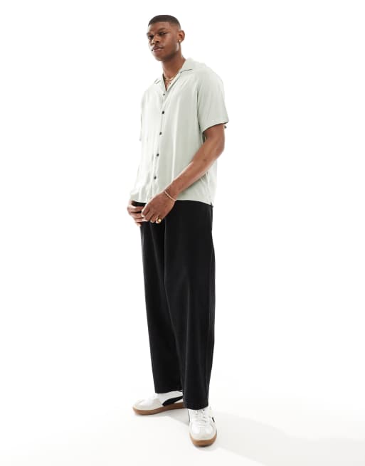 Jack & Jones Originals - Grøn skjorte med reverskrave, 2 af 4