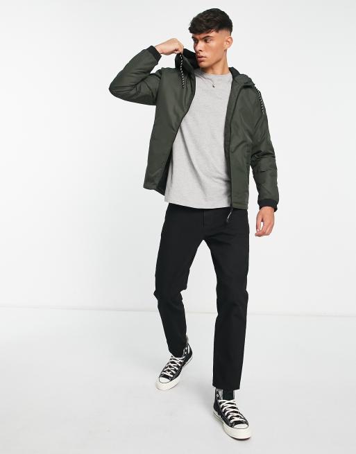 Jack & Jones Originals - Jack met capuchon en rits in kaki , 4 van 4
