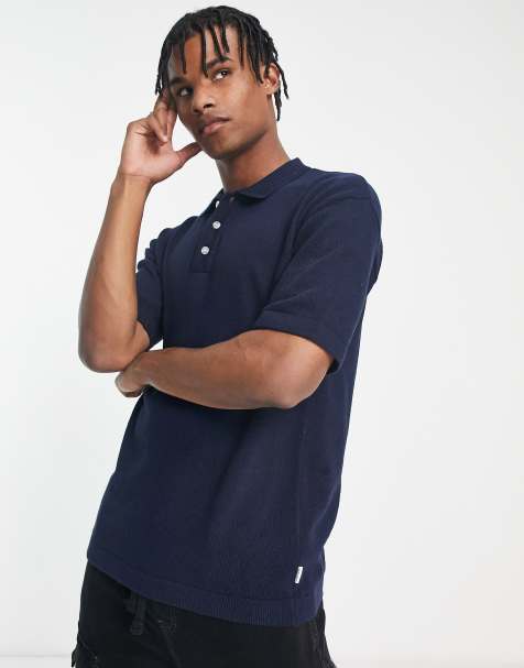 Navy Polo Shirts For Men | ASOS