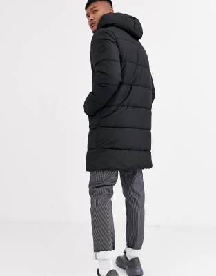 jack and jones long puffer