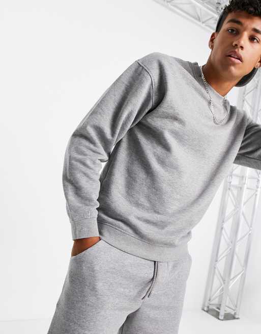 Jack and shop jones grey sweatshirt