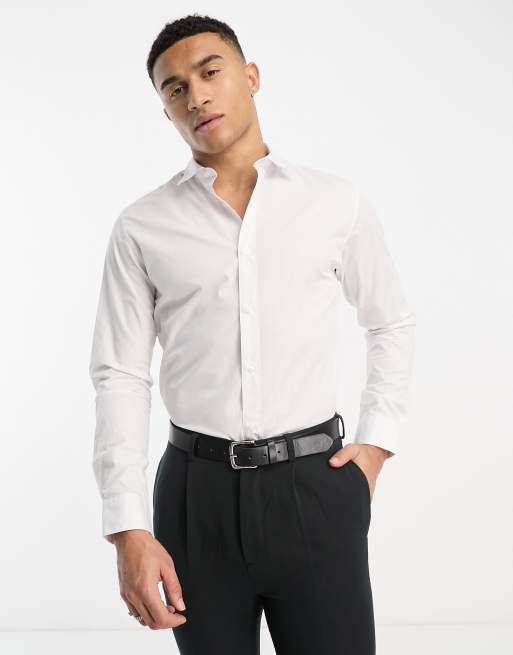 Jack & Jones - Originals - Net overhemd in wit