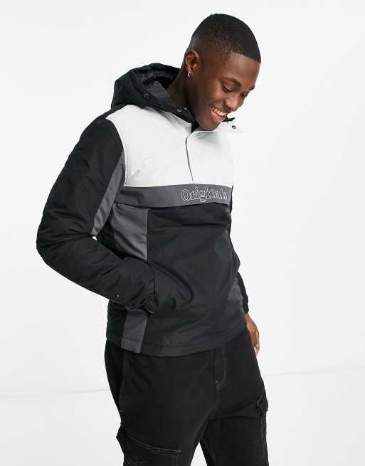 Men's Reflective Colorblock Windbreaker