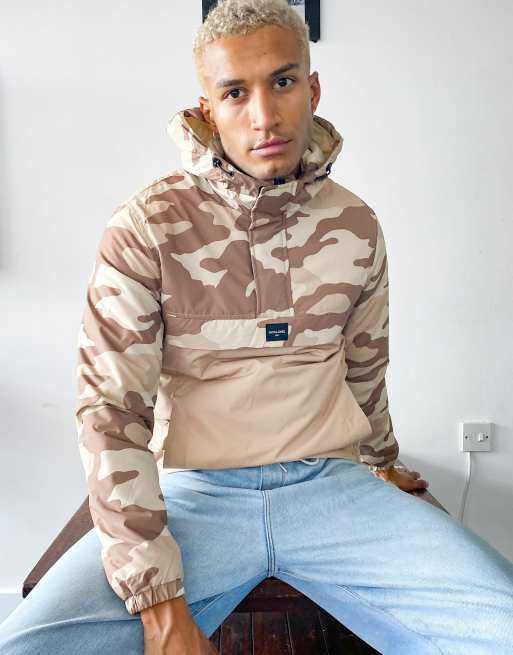 Jack and jones camouflage on sale jacket