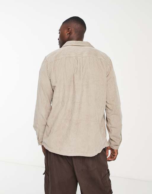Jack & Jones Originals - Overshirt van corduroy in beige, 2 van 4