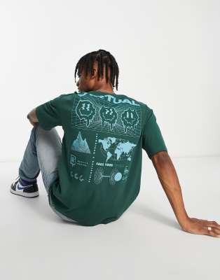 JACK & JONES Herren T-Shirt Mit Rückenprint – Lässiges Basic Mit Coolem Design