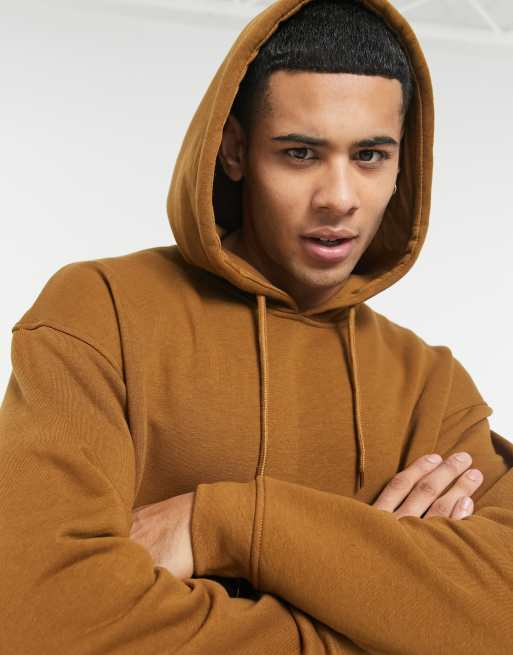 Tan oversized store hoodie