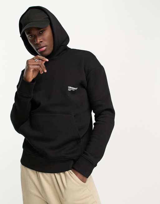 Jack jones black hot sale hoodie