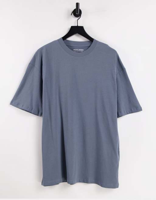 Jack & Jones Originals oversized t-shirt in blue | ASOS