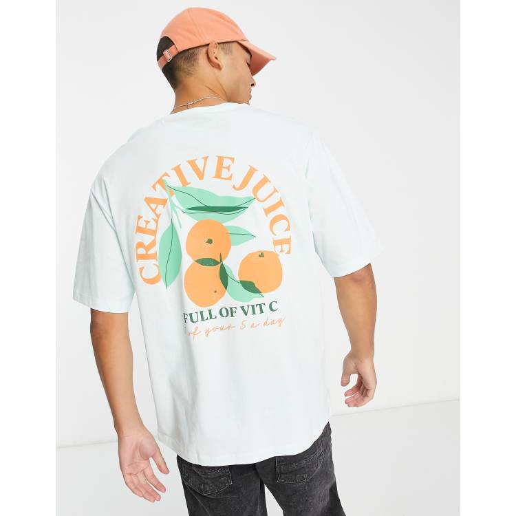 T shirt best sale with orange fruit