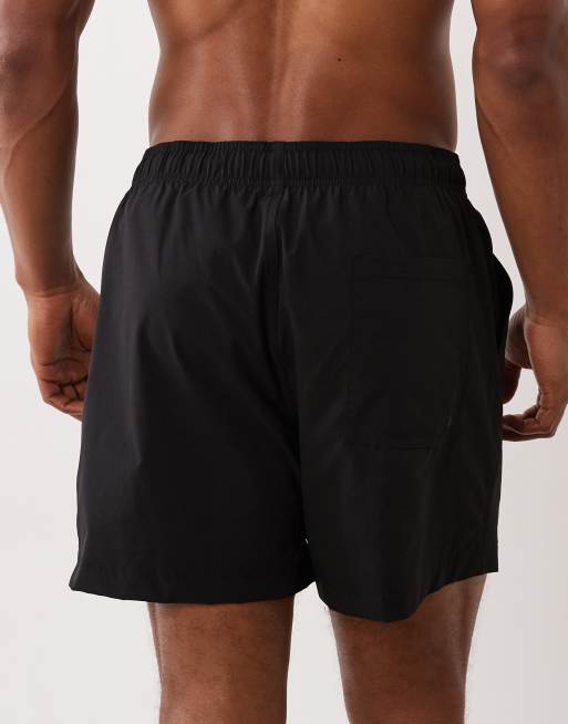 Jack & Jones Originals - Pantaloncini da bagno neri con logo, 5 di 5