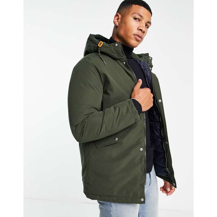 jack and jones parka kaki