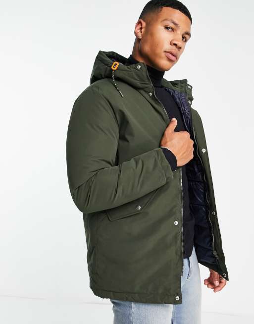 Jack Jones Originals parka in khaki