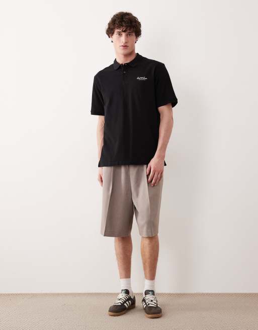 Jack & Jones - Originals - Polo à logo - Noir, 2 de 5