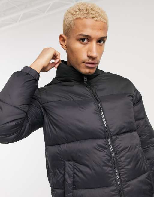 Jack & Jones Originals puffer in black | ASOS