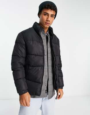 Jack Jones Originals Puffer Jacket In Black ModeSens