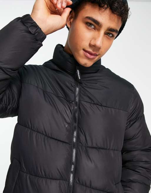 Jack and jones store puffer jacket black