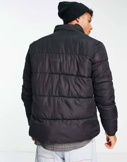 Jack & Jones Originals puffer jacket in black