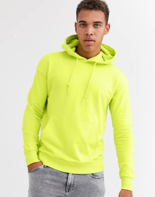 neon yellow hoodie men