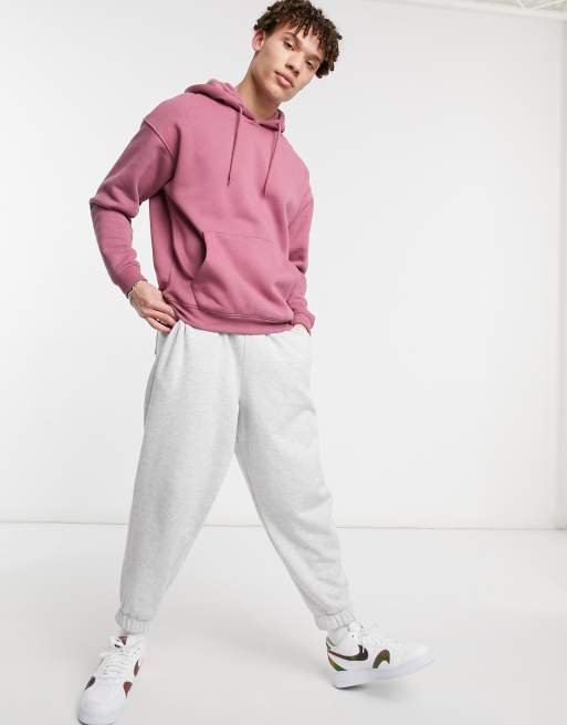 Jack & Jones Originals - Roda huvtröja med låga axlar, 4 av 4