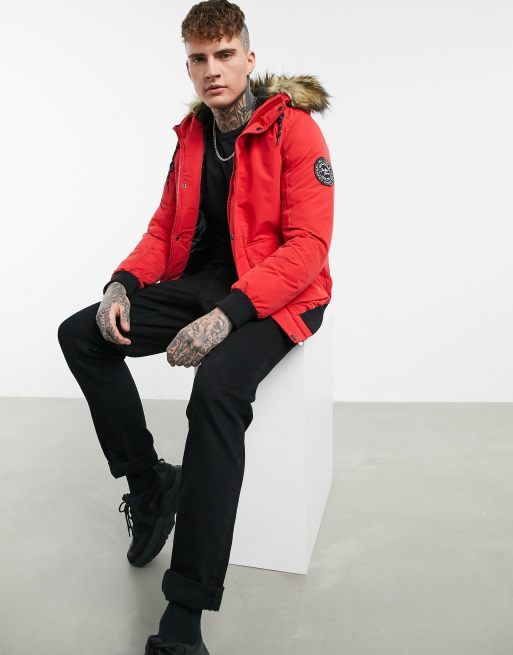 Jack and 2025 jones red parka