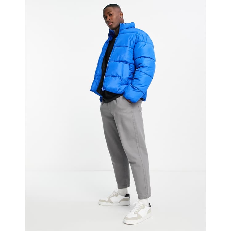 Short sale puffer jacket