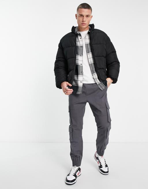 Jack & Jones Originals - Sorte kort dynejakke , 4 af 4