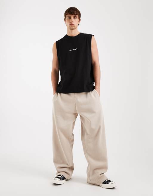 Jack & Jones – Originals – Svart linne med logga framtill, 2 av 5