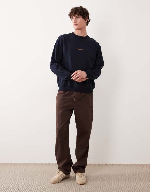 Jack & Jones - Originals - Sweat-shirt à logo - Bleu marine, 2 de 5