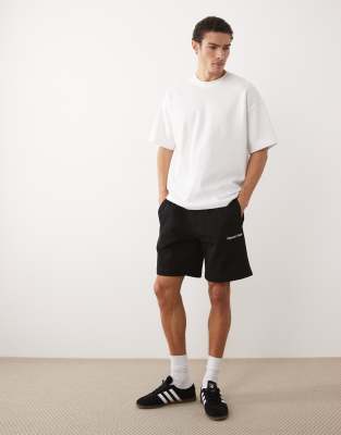 Originals - Sweat-Shorts in Schwarz mit Logo Schwarz M