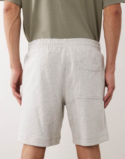 Jack & Jones - Originals - Sweatshort met logo in grijs, 4 van 5
