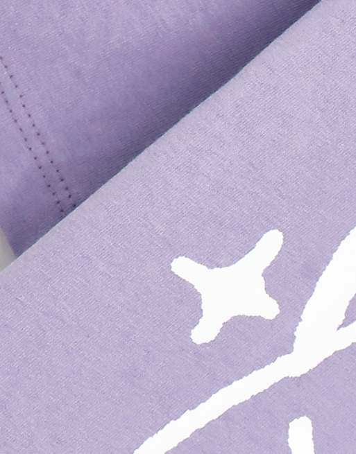 Jack & Jones Originals - T-shirt oversize imprimé au dos - Lilas, 3 de 4
