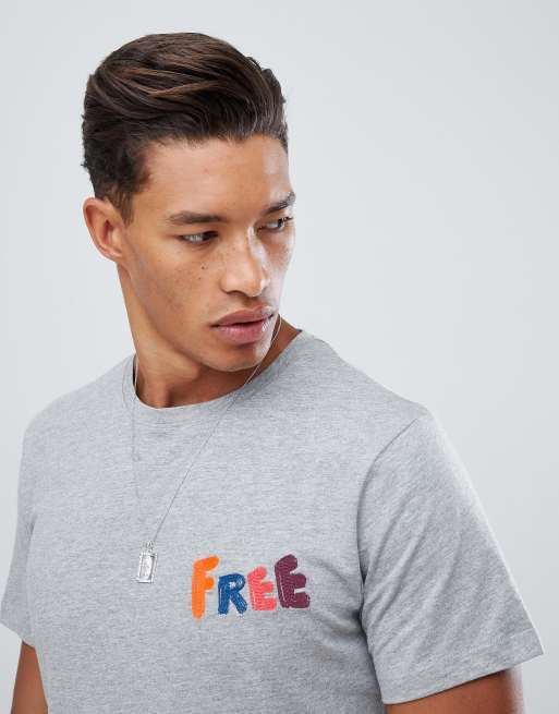 Jack Jones Originals T Shirt With Free Embroidery