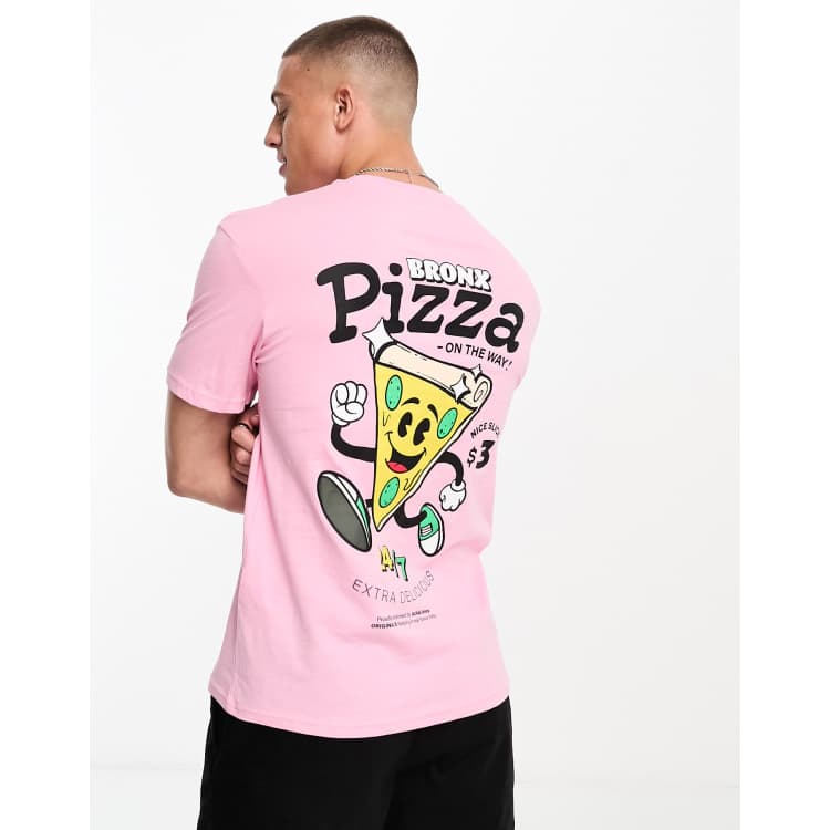 T deals shirt pizza