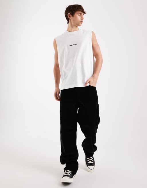 Jack & Jones – Originals – Trägertop in Weiß mit Logo auf der Brust&nbsp;, 2 von 5