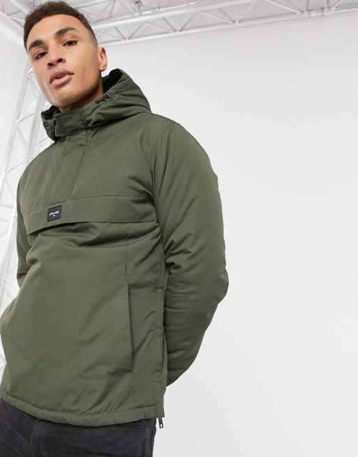 Jack Jones Originals Veste enfiler par la t te Vert