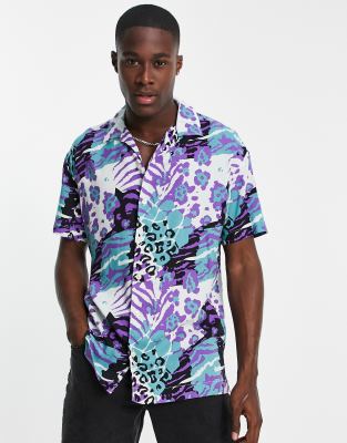 mens shirts with animal prints