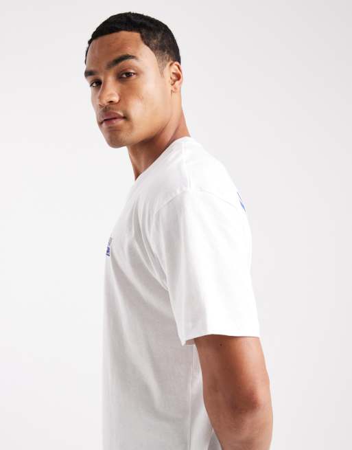 Jack & Jones – Originals – Vit t-shirt med Handyman-tryck, 4 av 5