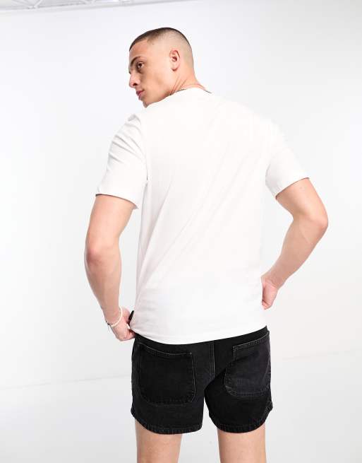 Jack & Jones – Originals – Vit t-shirt med logga framtill , 2 av 4