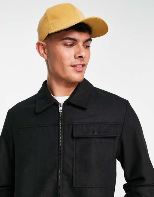 Wool on sale harrington jacket