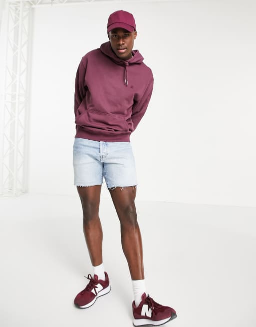 Jack and best sale jones burgundy hoodie