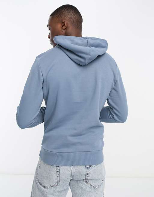 JACK & JONES Male Hoodie Logo, Insignia Blue/REG FIT, XS: : Moda