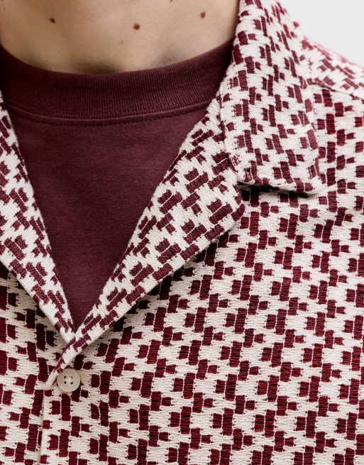 Jack & Jones - Overhemd in cabernet, 3 van 7