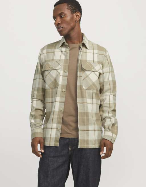Jack & Jones - Overhemd in witte peper
