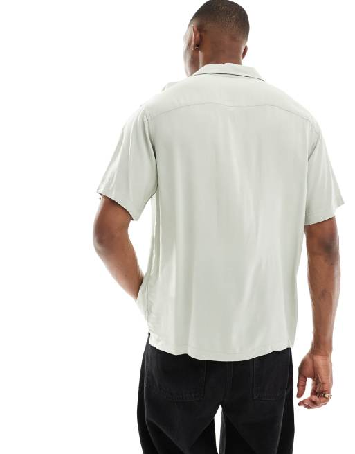 Jack & Jones - Overhemd met reverskraag in groen, 4 van 4