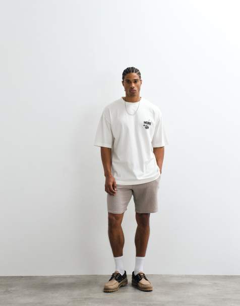 Jack & Jones - Overhemd met textuur in beige - view 1