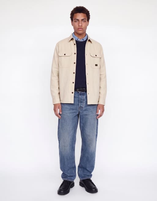 Jack & Jones overshirt i Plaza Taupe, 3 av 7