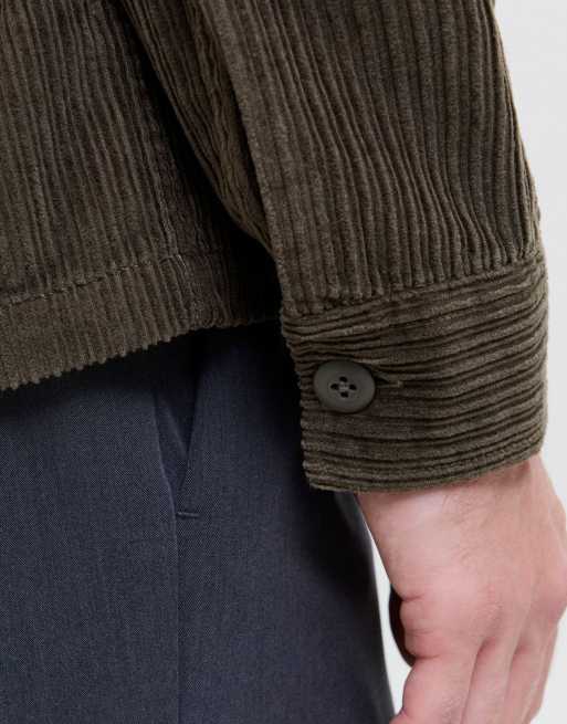 Jack & Jones Overshirt in black olive, 5 of 7